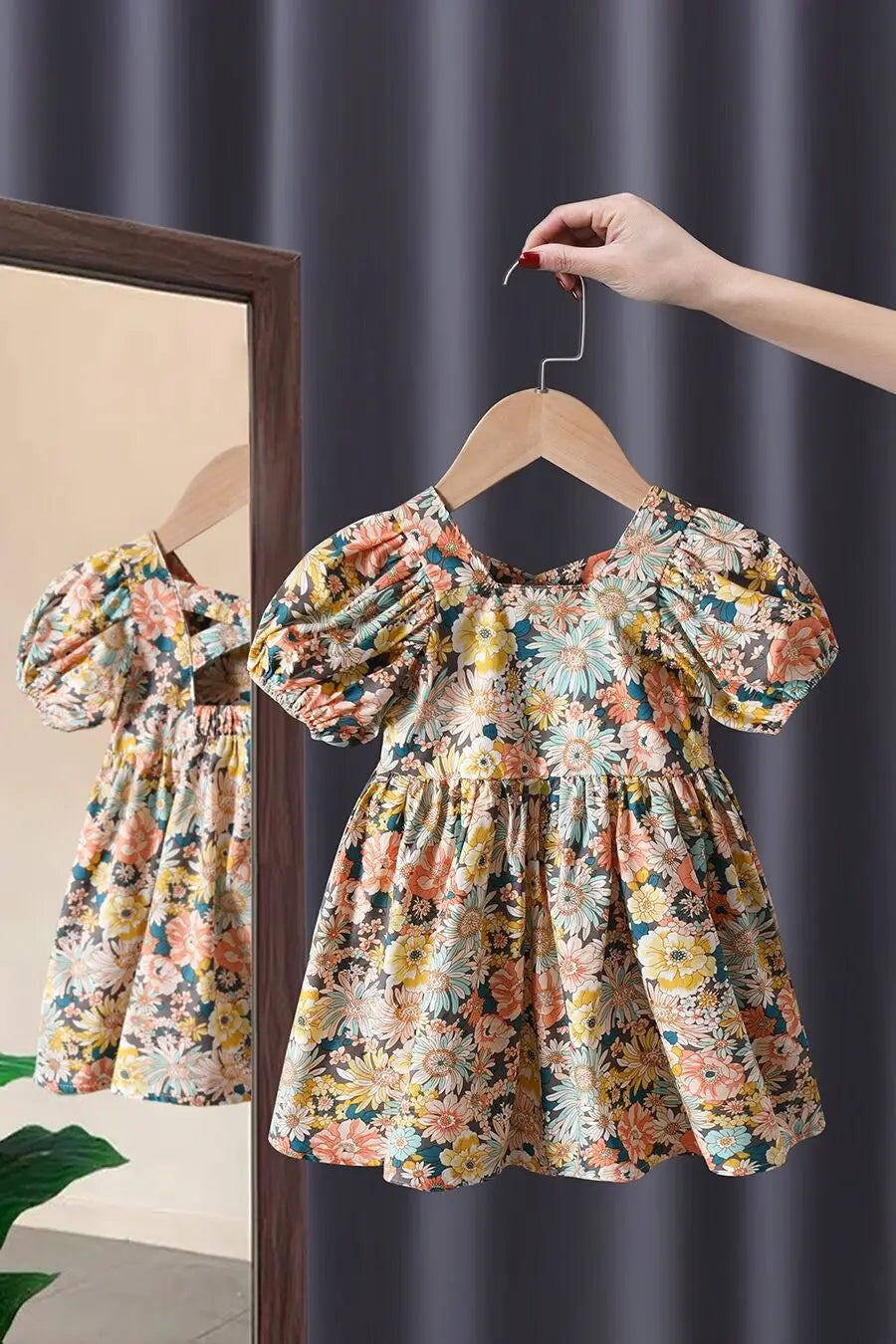 Girls Casual Dresses Back Hollowing Sleeveless Dress Toddler Girl Clothes Summer Dresses Chinese Traditional Dress for Girls