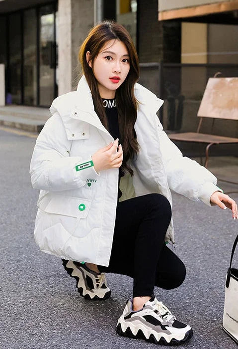 Jackets Short Parkas Woman Fashion 2025 Down Coats for Women Discount Cold Lined Warm Winter on Sale Youthful Cheap Modern Trend