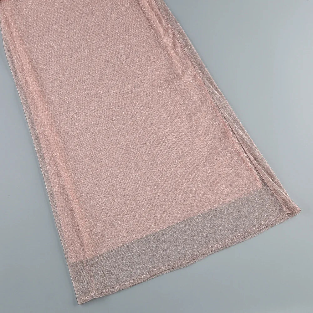 Long Dresses Women Elegant Shinny Sequins Evening Dress Female Sleeveless Backless Long Vestidos Lady Party Club Evening Robes