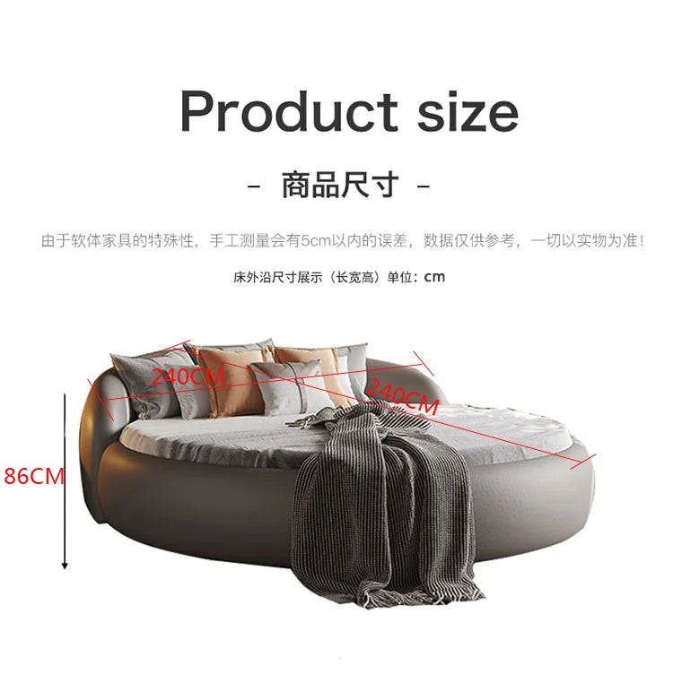 Headboard Japanese Bed Minimalist Upholstered Nightstands Modern Bed Sleeping Frame Camas De Matrimonio Dormitorio Furniture