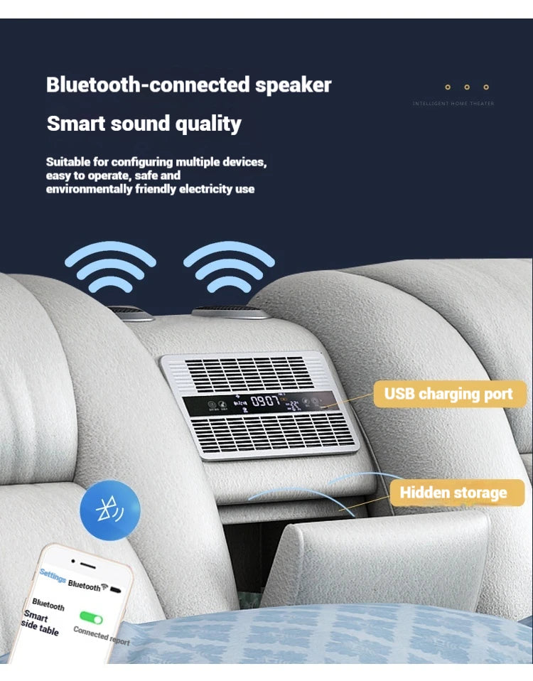 Queen Luxury Modern Double Bed Storage Multifonction Bedroom King Double Bed White Frame Smart Cama Box Casal Room Furniture