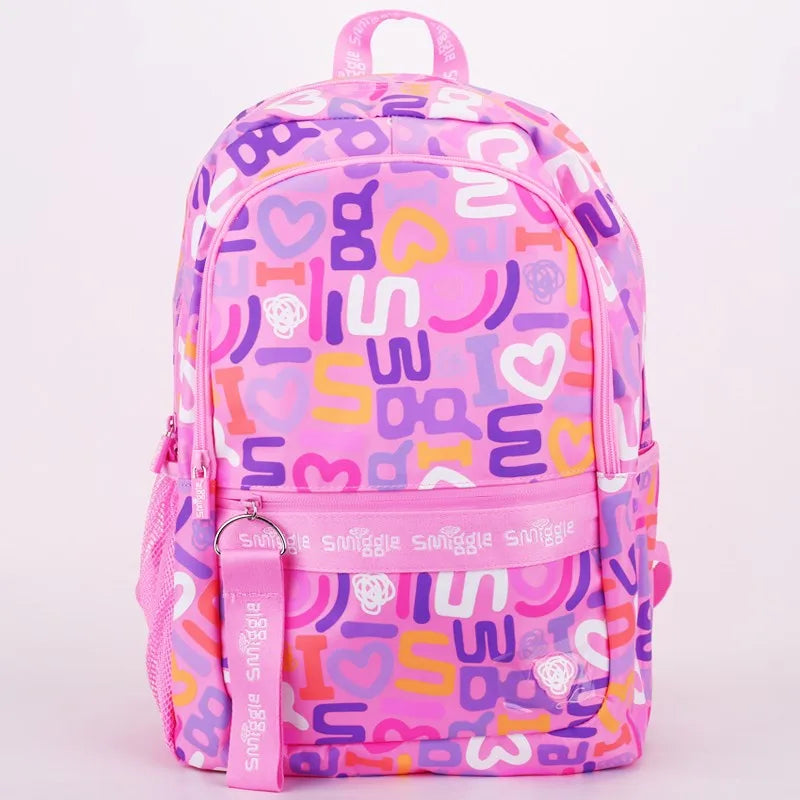 Genuine Australia Smiggle Schoolbags Children'S Backpacks Primary School Students' Shoulder Bags Large-Capacity Cartoon Bags
