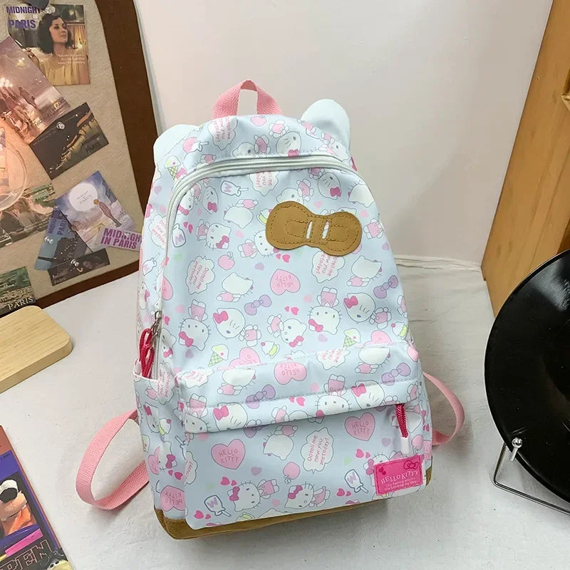 Sanrio Ins Style New Hellokitty Student Schoolbag Cute Hello Kitty Backpack Large Capacity Backpack