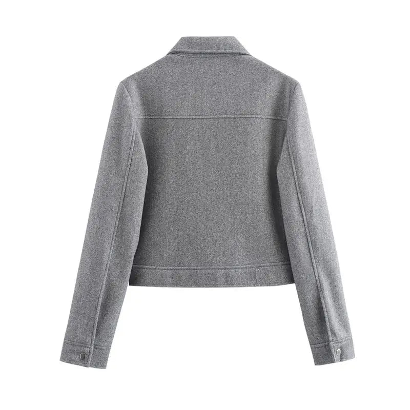 Jackets Women's Autumn 2025 New Coat Chic Warm Winter Women's Jackets Street Fashion Youth Elegant Long-Sleeved Outerwear