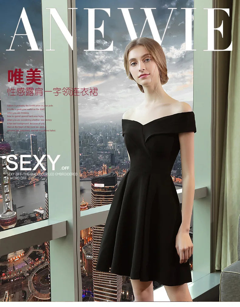 Graduation Dresses Women's Short Dress Evening Formal Wedding Party Prom Holiday 2024 Elegant Special Events Occasion Weddings