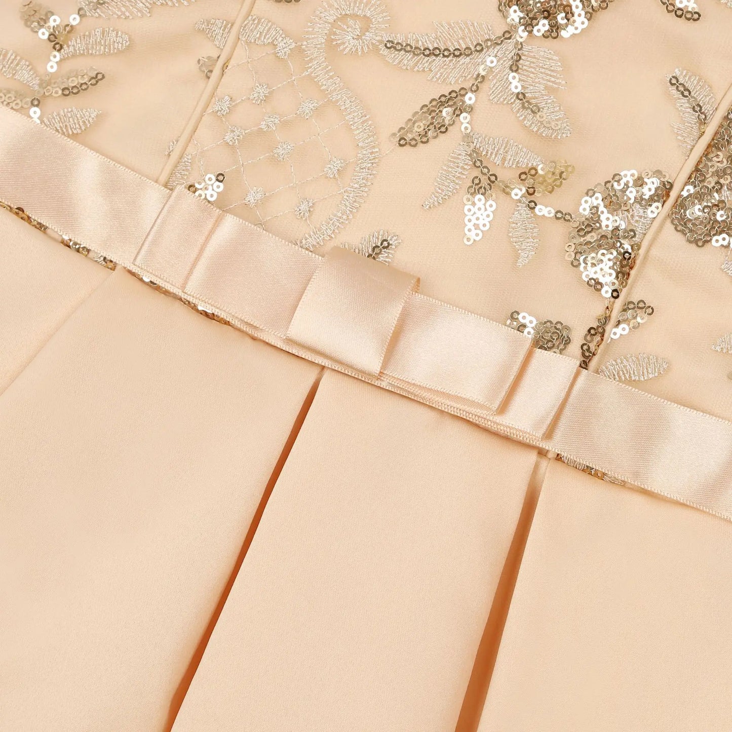 Beautiful Beading Flower Girl Dress for Wedding Party Coral Flower Girl Peach Tutu Dress Girls Birthday Outfit Baby Girl Clothes