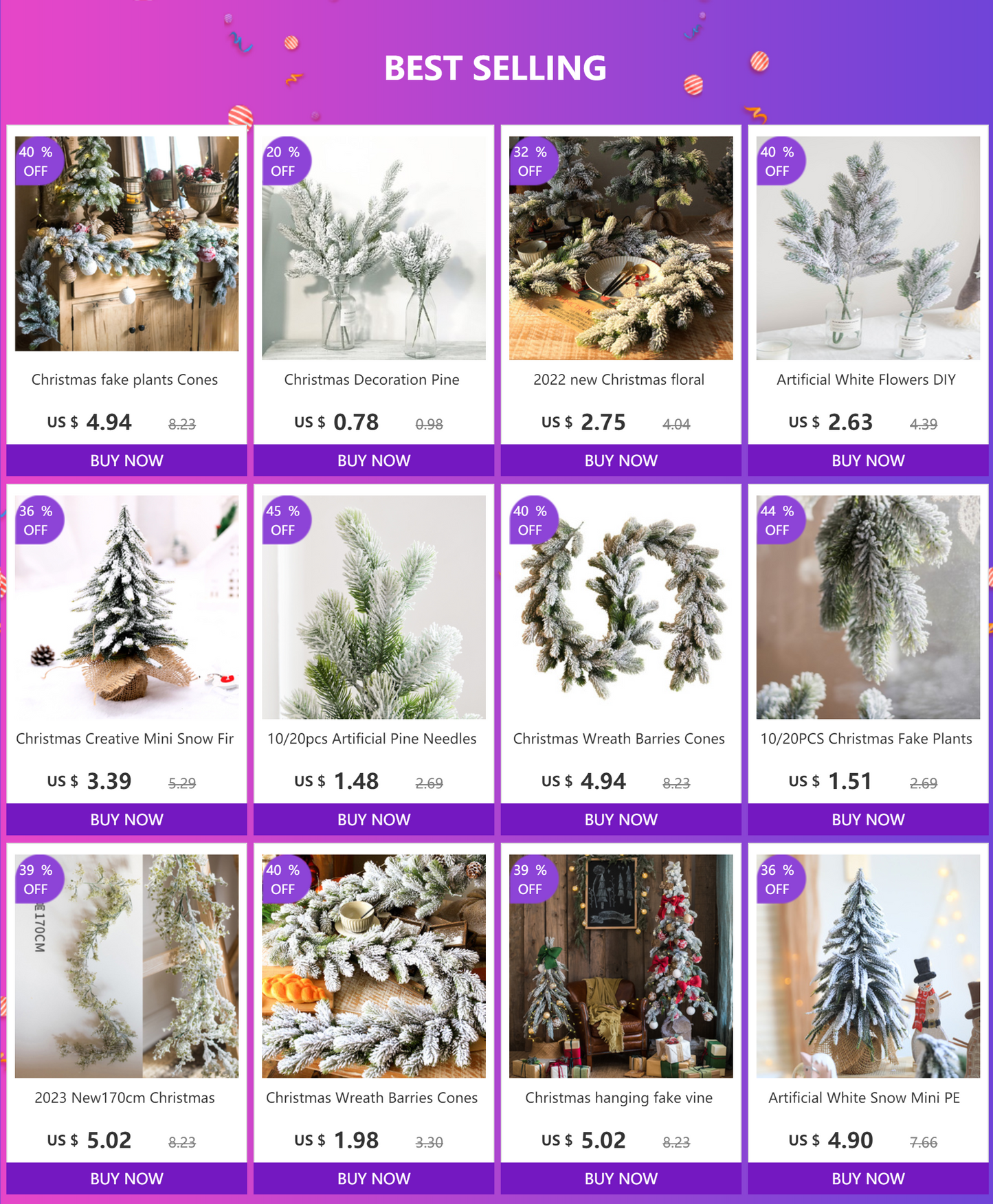 Christmas Tree Mini Pine Tree With Wood Base DIY Home Table Top Decor Christmas Artificial Frosted Sisal Small Trees Party Decor