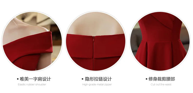 Graduation Dresses Women's Short Dress Evening Formal Wedding Party Prom Holiday 2024 Elegant Special Events Occasion Weddings