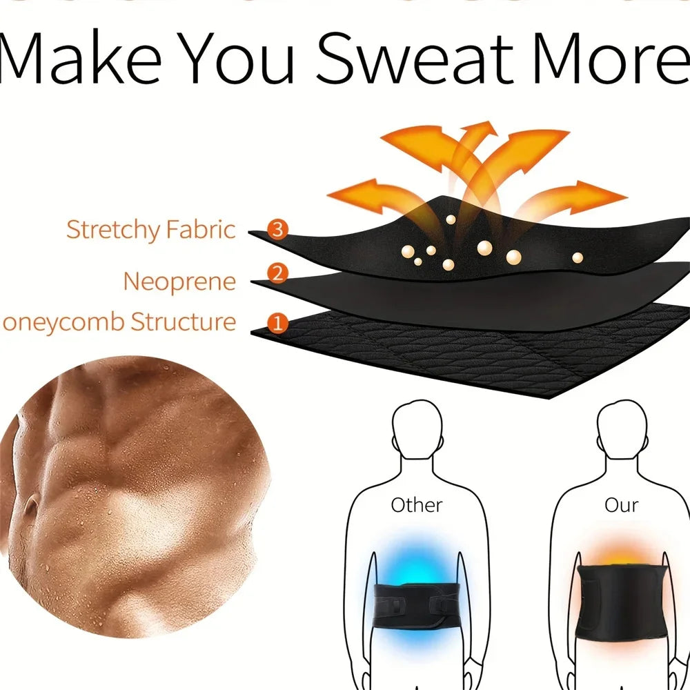 Waist Trainer Belt Men Women Body Building Corset Body Shaper Corsets Shapewear Belts Slimming Girdle Gym Workout Band