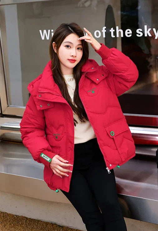 Jackets Short Parkas Woman Fashion 2025 Down Coats for Women Discount Cold Lined Warm Winter on Sale Youthful Cheap Modern Trend