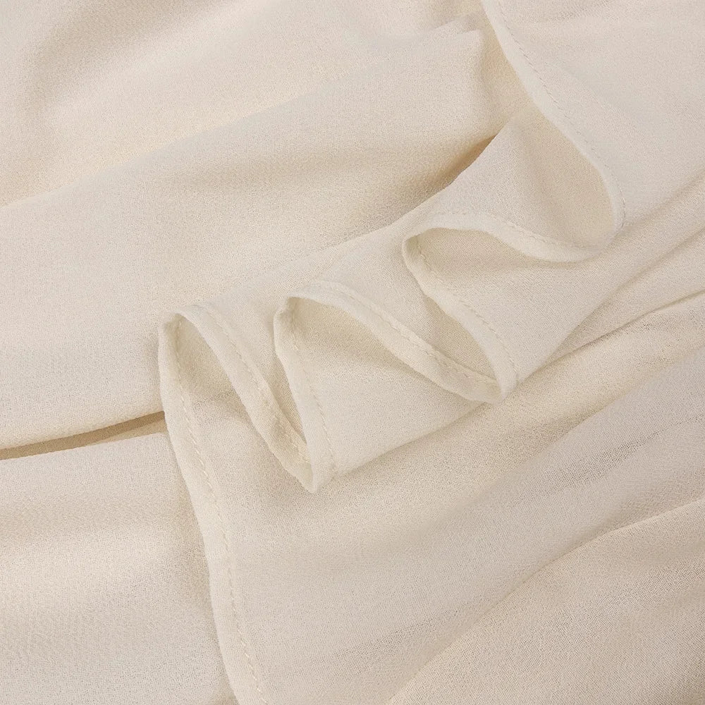 Summer Layer Ruffles Cake Dress Fashion Women Flower White Chiffon Dresses Prom evening dress