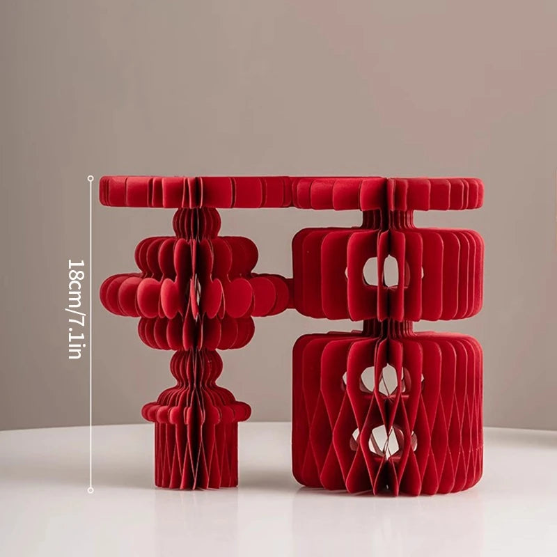 Folding Christmas Tree Decoration Honeycomb Origami Christmas Tree Base Home Space Layout Artificial Decorated Christmas Tree