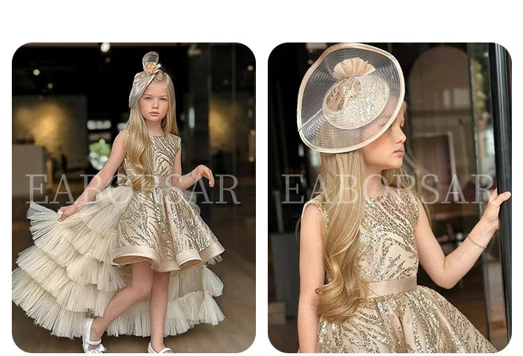 Girl's Princess Dress Cute Party Clothes for Special Events, Adorable Dresses for  Clothes Costumes Birthday Wedding
