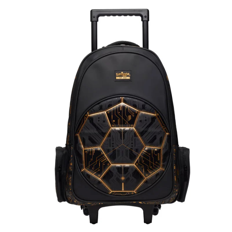 Genuine Australia Smiggle Backpack Black Football School Bag Cartoon Series Anime Backpack Student Gift Separate Purchases