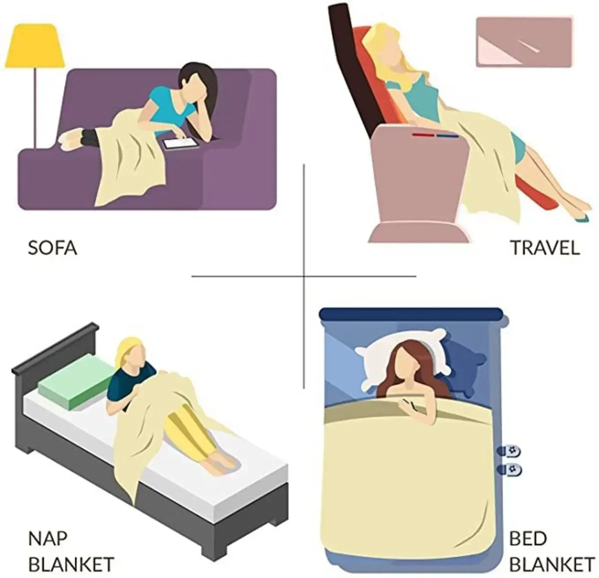 Cartoon Cute Gabbys Dollhouse Girl Soft Blankets,Keep Warm Throw Blanket Comfortable Blanket for Picnic Beds Sofa Home Bedroom