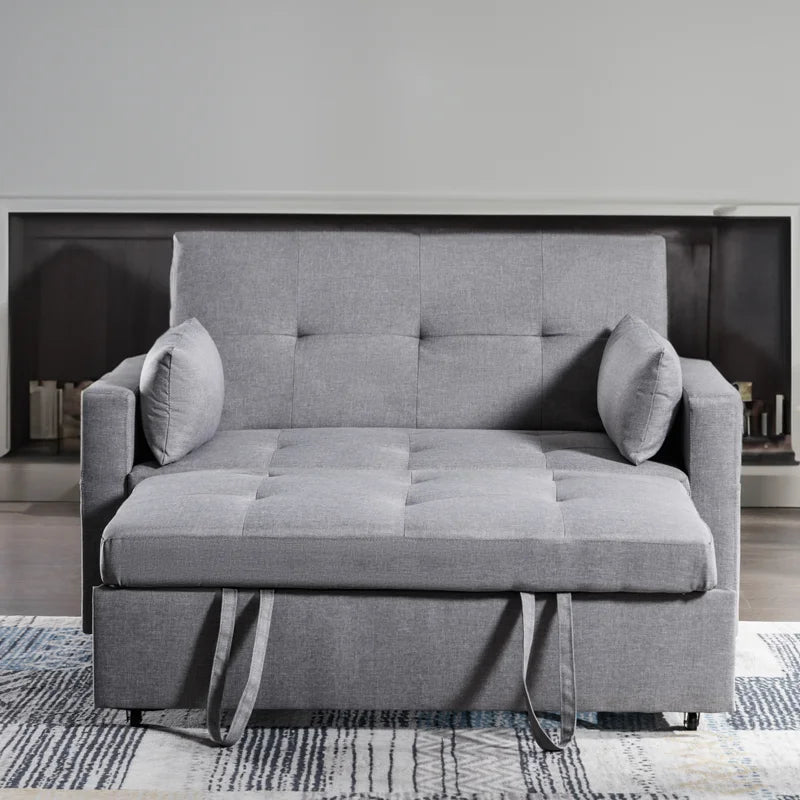 Multifunctional Furniture Folding Pull Out Sofa Bed Modern Convertible Sleeping Sofa Bed With Storage