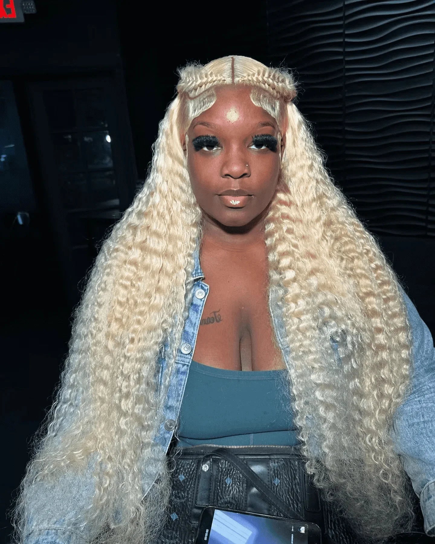 613 Blonde HD Lace Frontal Wig 13x4 13×6 Deep Wave Lace Front Human Hair Wig Colored Curly Wigs Water Wave Wigs For Women ﻿ ﻿