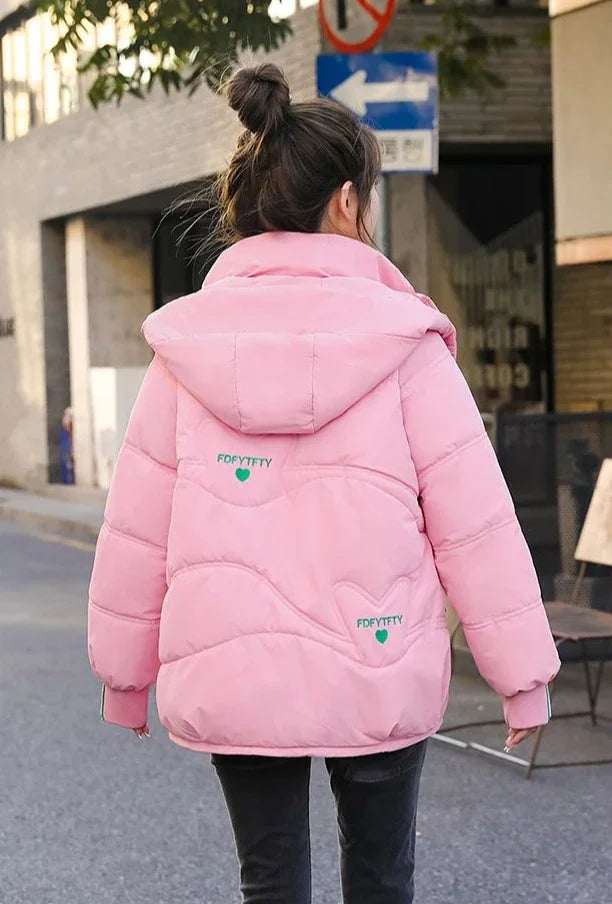 Jackets Short Parkas Woman Fashion 2025 Down Coats for Women Discount Cold Lined Warm Winter on Sale Youthful Cheap Modern Trend