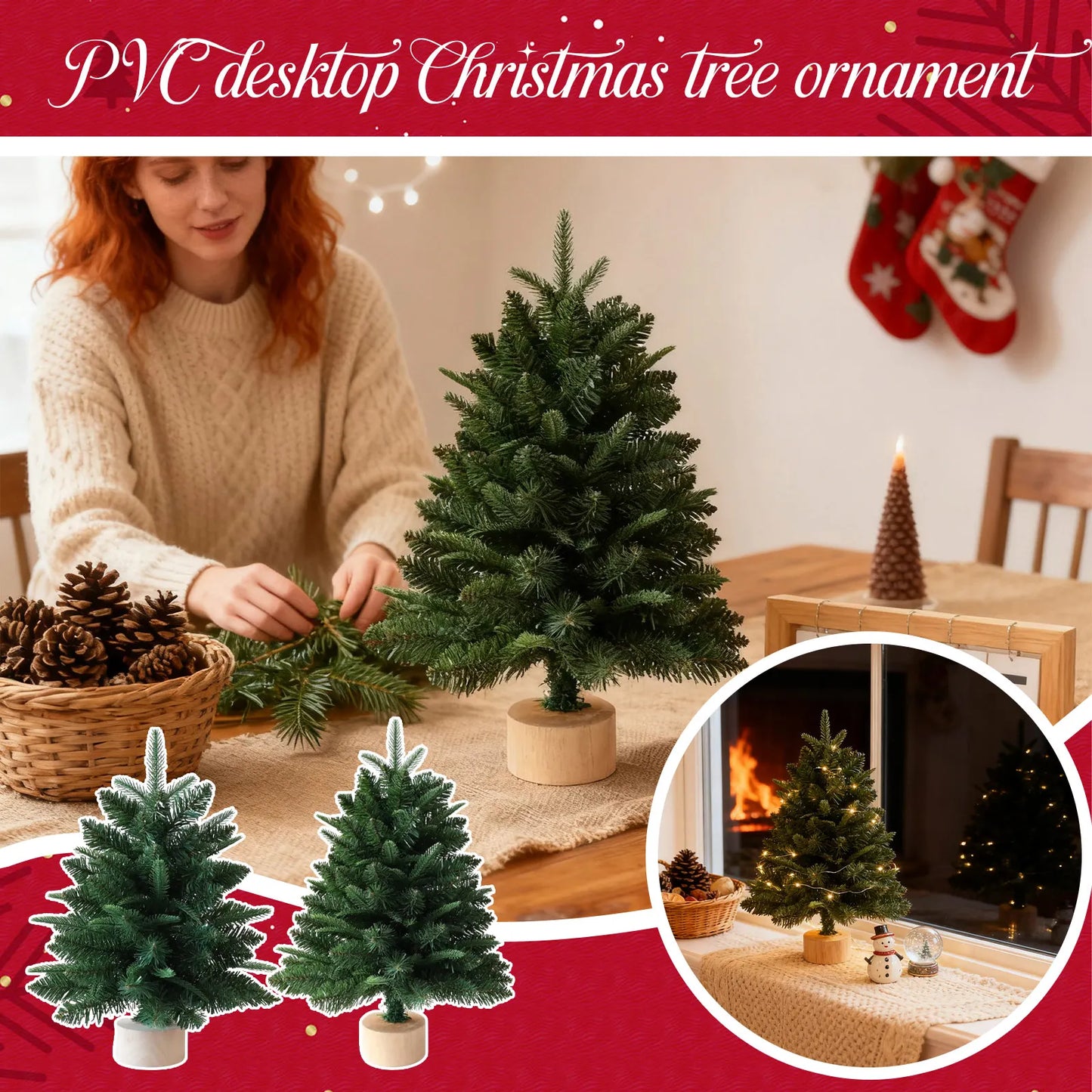 Green Artificial Christmas Tree High Quality Christmas Tree Suitable For Home And Party Decoration Happy Christmas Decorations