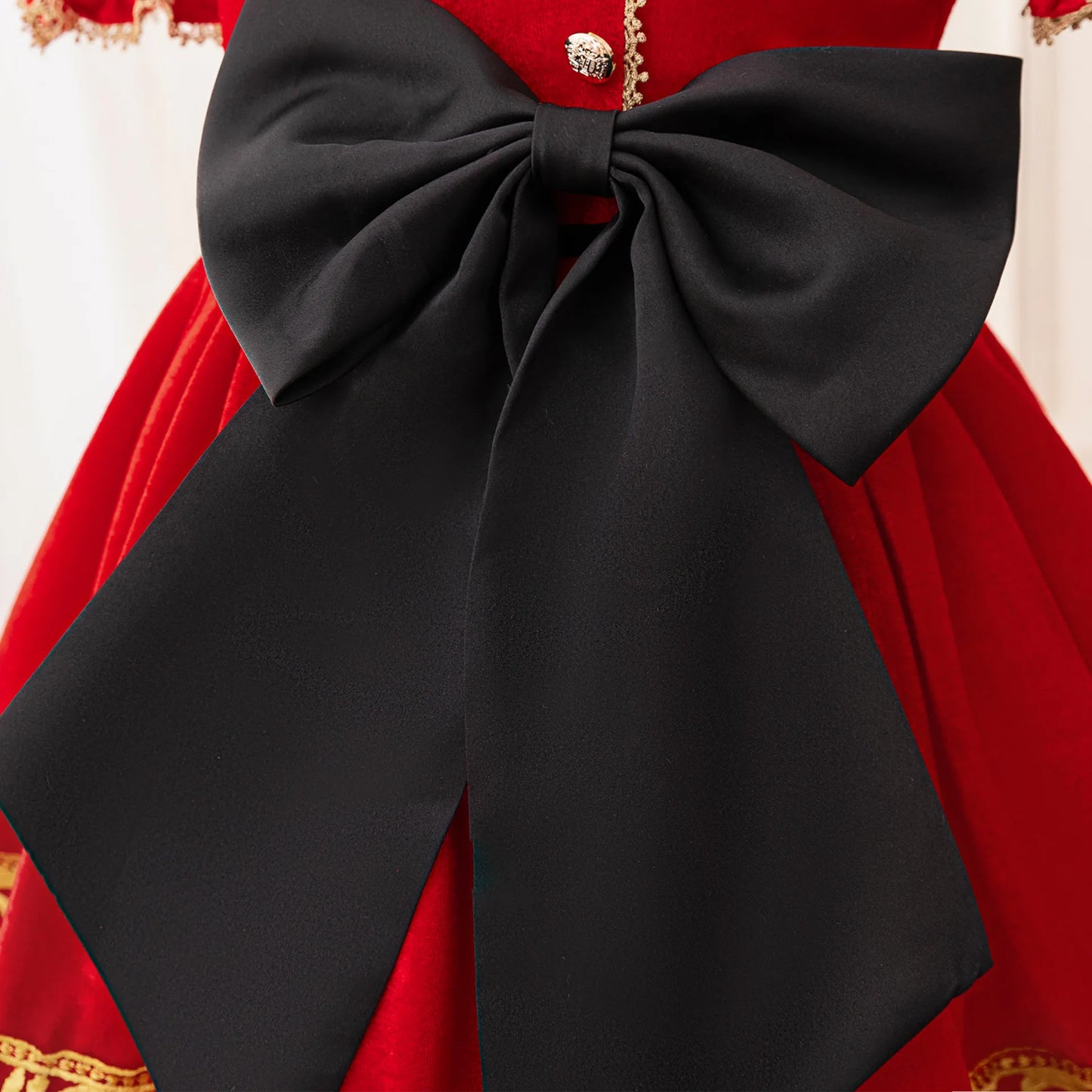 Christmas Dresses Girl Cartoon Print Princess Dress Children Red and Green Sequined Mesh Puff BalL Gown Carnival Clothes
