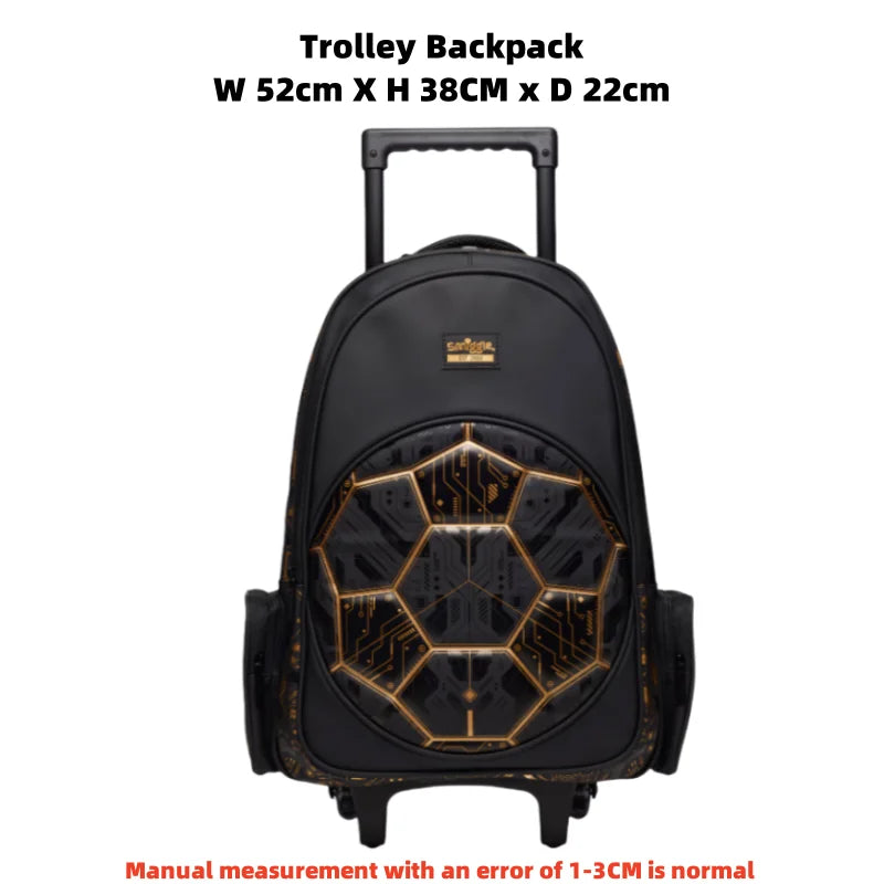 Genuine Australia Smiggle Backpack Black Football School Bag Cartoon Series Anime Backpack Student Gift Separate Purchases