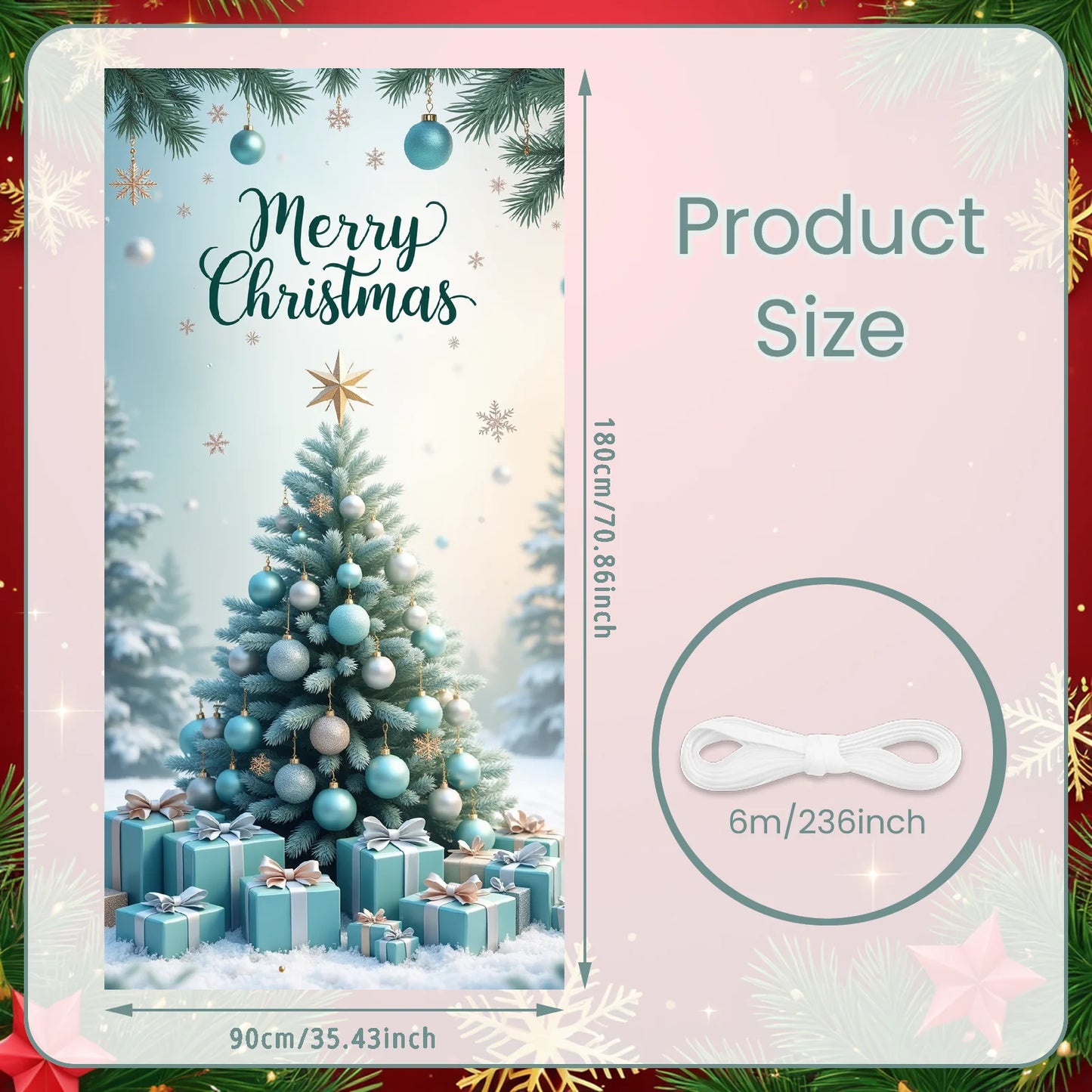 Christmas snowman Hanging Flag Door Banner Christmas Decorations For Home 2025 Ornaments Xmas Gifts Navidad New Year Decor 2026