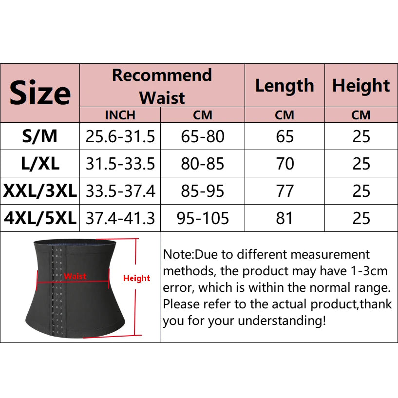 Women Abdomen Reducer Shapewear Workout Sauna Suits Fitness Sweat Waist Trimmer Belt Shaper Fat Burning Belly Slimming Corsets