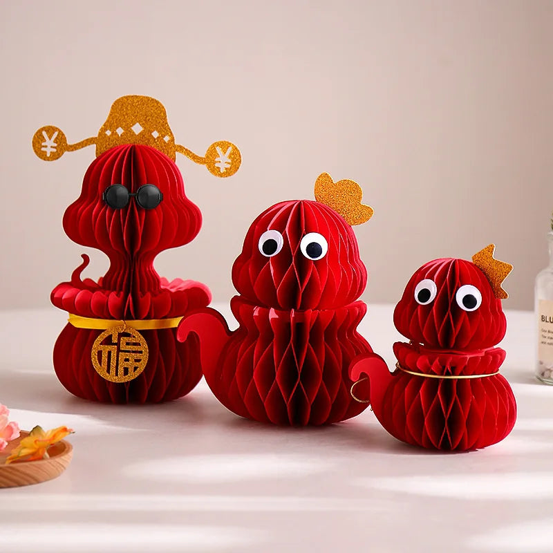 Folding Christmas Tree Decoration Honeycomb Origami Christmas Tree Base Home Space Layout Artificial Decorated Christmas Tree