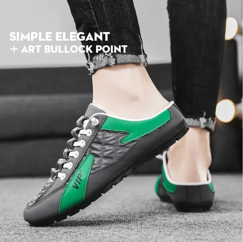 Summer Slippers for Men Trendy Men's Flat Bottom Casual Shoes Soft Sole Support Shoes Men's Sneakers Zapatos De Hombre