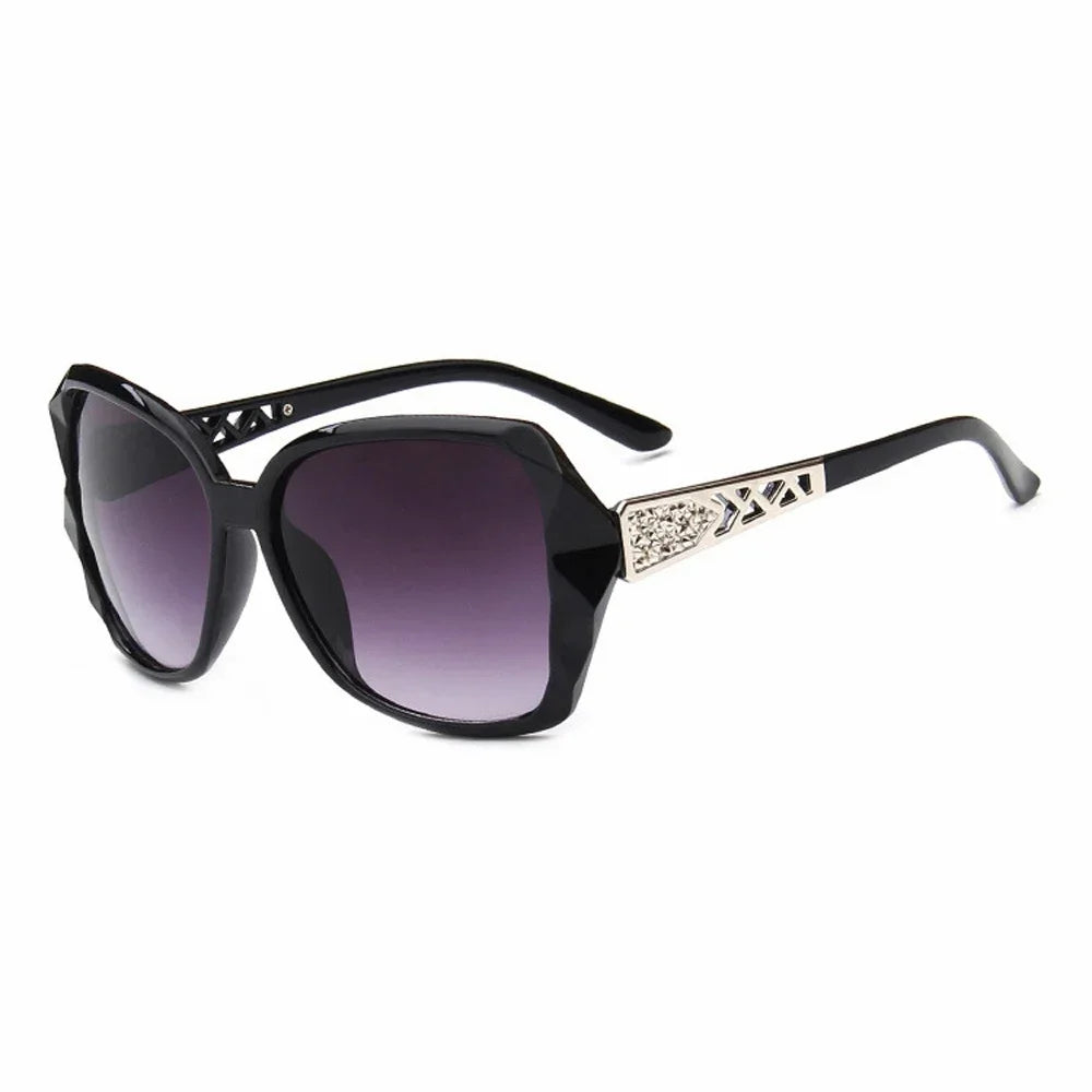 Fashion Square Sunglasses Women Luxury Brand Big Purple Sun Glasses Female Mirror Shades Ladies Oculos De Sol Feminino