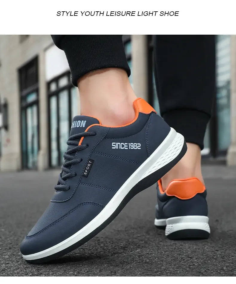 Sneakers Shoes Man Flat Bottomed Sports Shock-absorbing Comfortable Lace Up Summer Training Soft Soled Outdoor Running Shoes