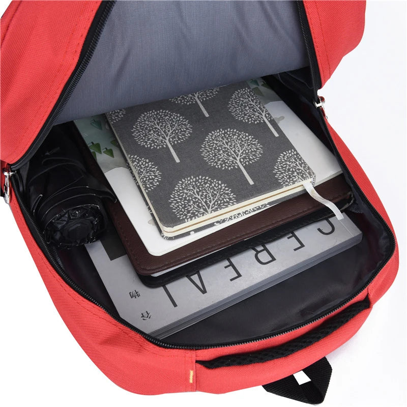 Italian Brainrot Backpack Students Animal Meme Schoolbag Large Capacity Cartoon Tung Tung Sahur School Bag for Boys Girls Gifts