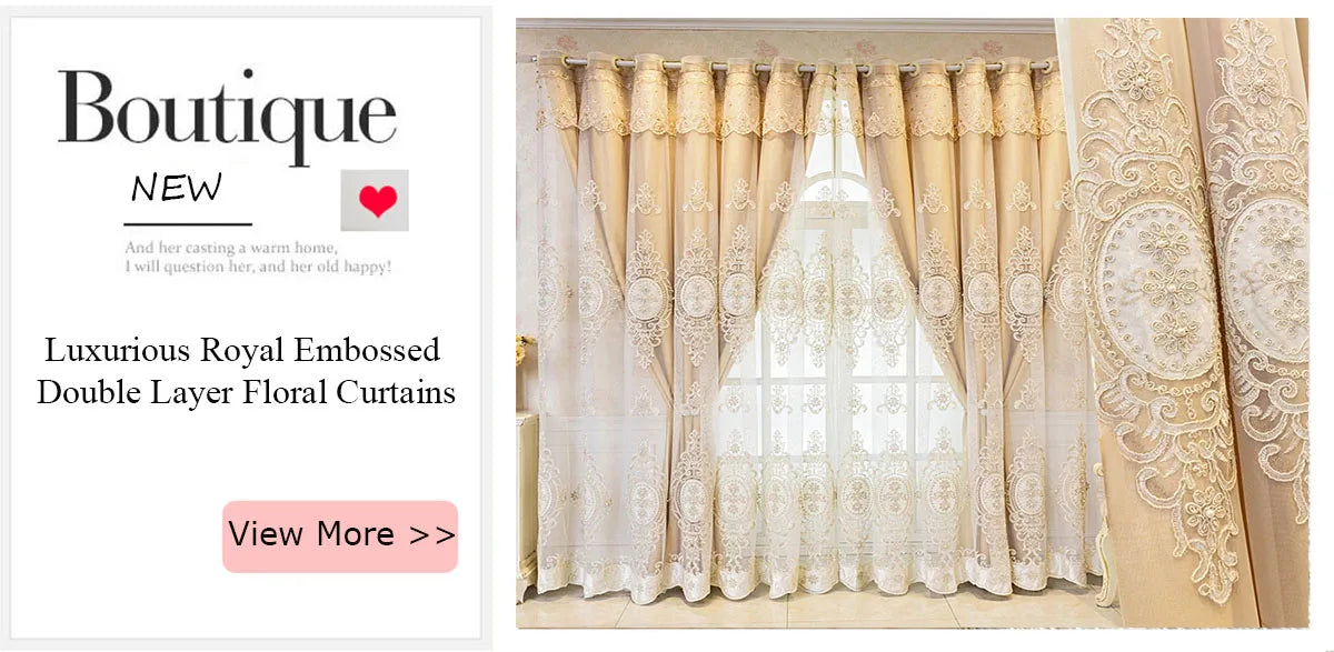 White Elegant Lxury Curtains, Tulle Contain Pearls Embroidery Beads Window Drapes ,Curtain Volie Sheer for Living Room Finished