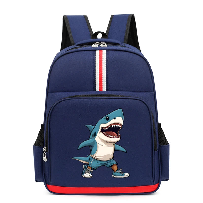 Italian Brainrot Backpack Students Animal Meme Schoolbag Large Capacity Cartoon Tung Tung Sahur School Bag for Boys Girls Gifts