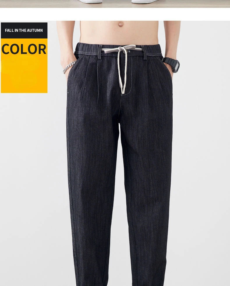 Women Jeans High Waist 2025 Spring Summer Fashion Streetwear Straight Wide Leg Pants Loose Casual Female Denim Trousers