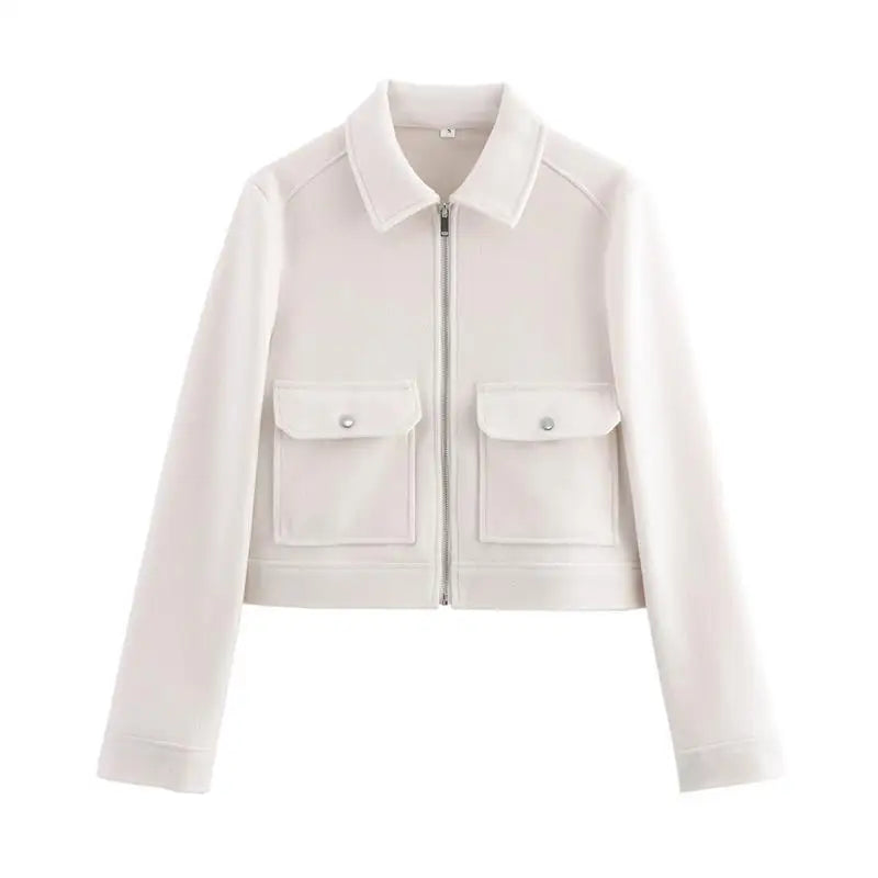 Jackets Women's Autumn 2025 New Coat Chic Warm Winter Women's Jackets Street Fashion Youth Elegant Long-Sleeved Outerwear