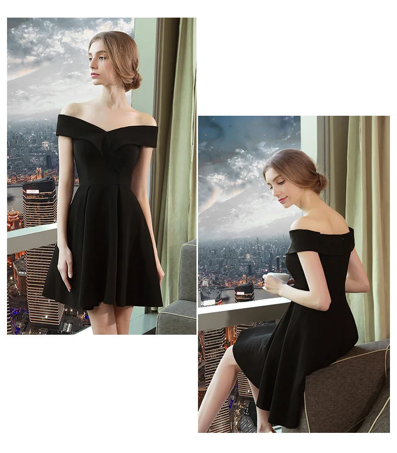 Graduation Dresses Women's Short Dress Evening Formal Wedding Party Prom Holiday 2024 Elegant Special Events Occasion Weddings