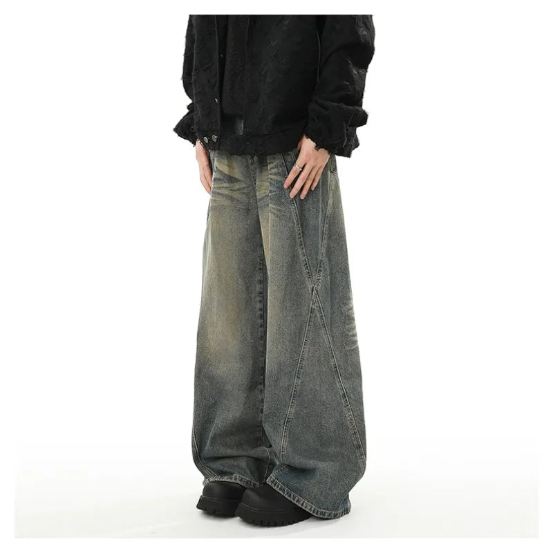 Jean Casual Baggy Jeans for Men Men's Jeans Man Pants Y2k Streetwear Denim Shorts Mens Trousers Clothing Flared Male Cargo New