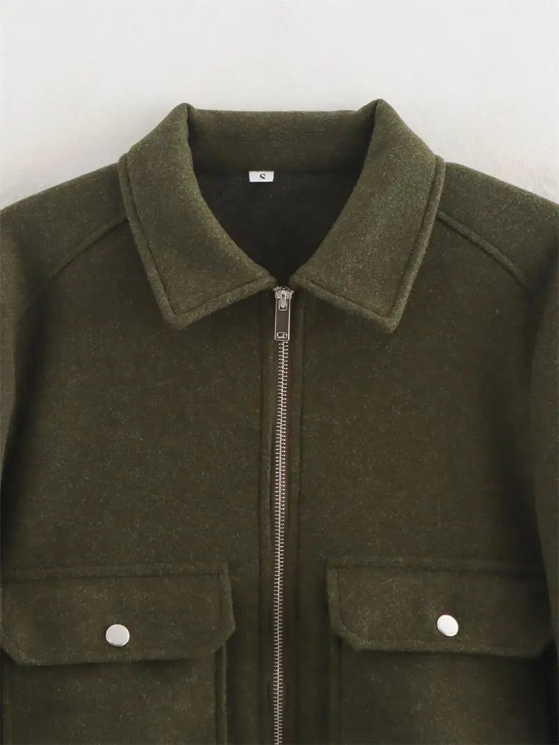 Jackets Women's Autumn 2025 New Coat Chic Warm Winter Women's Jackets Street Fashion Youth Elegant Long-Sleeved Outerwear