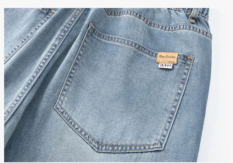 Mens Jeans Large Denim Jeans for Teens Trousers for Men Jean Baggy Pants Men's Fashion Man Male Trendyol Streetwear Korean Men´s