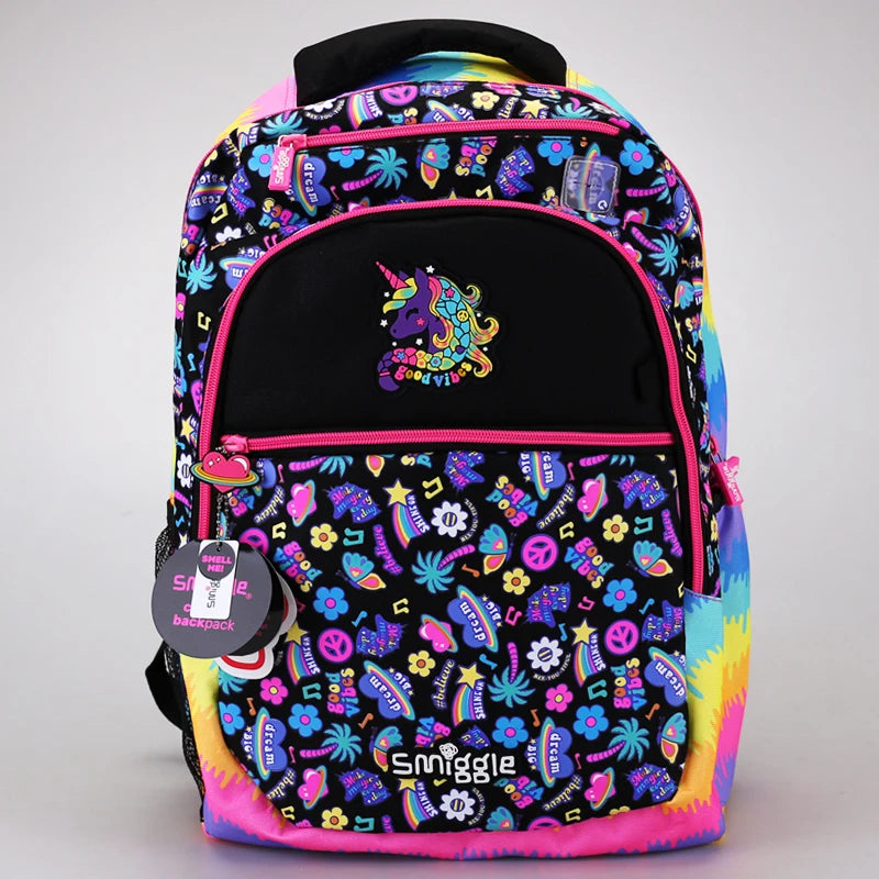 Genuine Australia Smiggle Schoolbags Children'S Backpacks Primary School Students' Shoulder Bags Large-Capacity Cartoon Bags