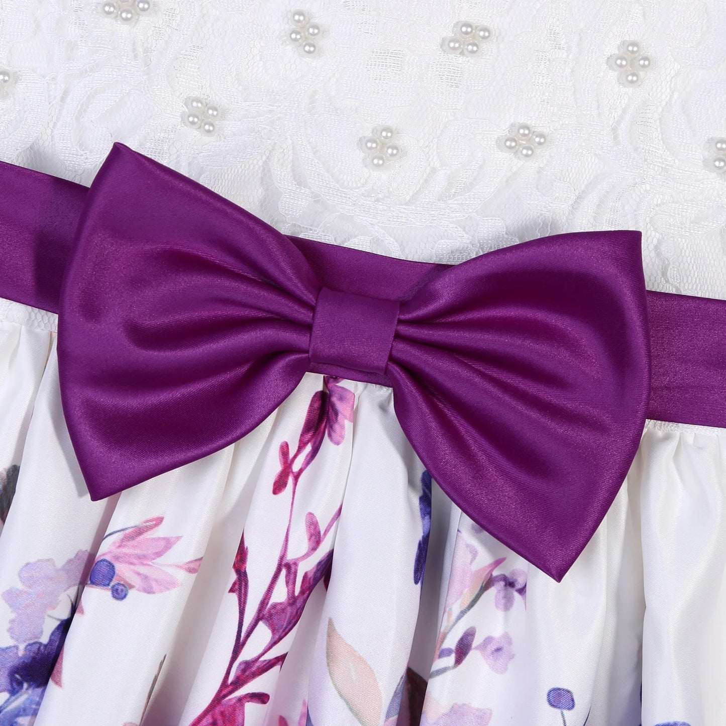 Children's dresses 2025 new foreign trade printing forging cloth girls modeling clothes runway little host dress princess dresse