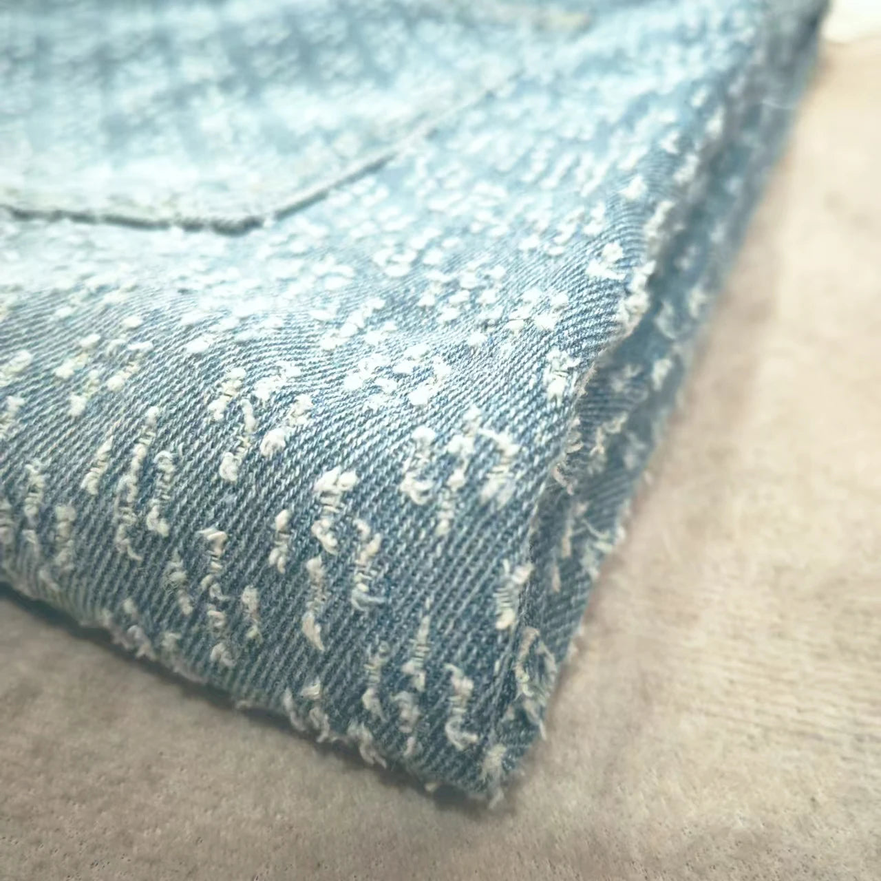 Jeans men Fashion hombre Jacquard Pattern Denim Pants Male Straight Fitting Baggy Bottoms Distressed Wide Jeans For Men