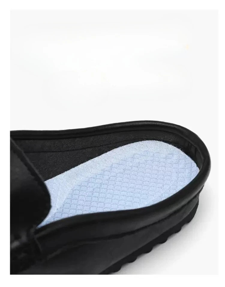 Shoes for Men Retro Elegant Gentleman Style Casual Party Comfortable Street Walking Summer Shoes Flat Bottomed Lightweight