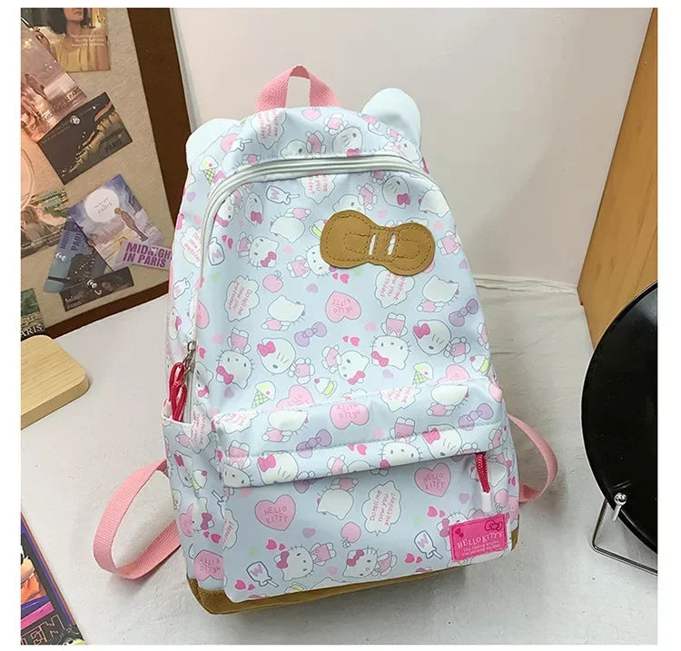 Sanrio Ins Style New Hellokitty Student Schoolbag Cute Hello Kitty Backpack Large Capacity Backpack