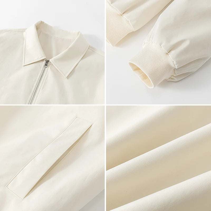 The new collection of jackets for the autumn of 2025 features a fashionable and stylish design. The lapel jackets are loose and