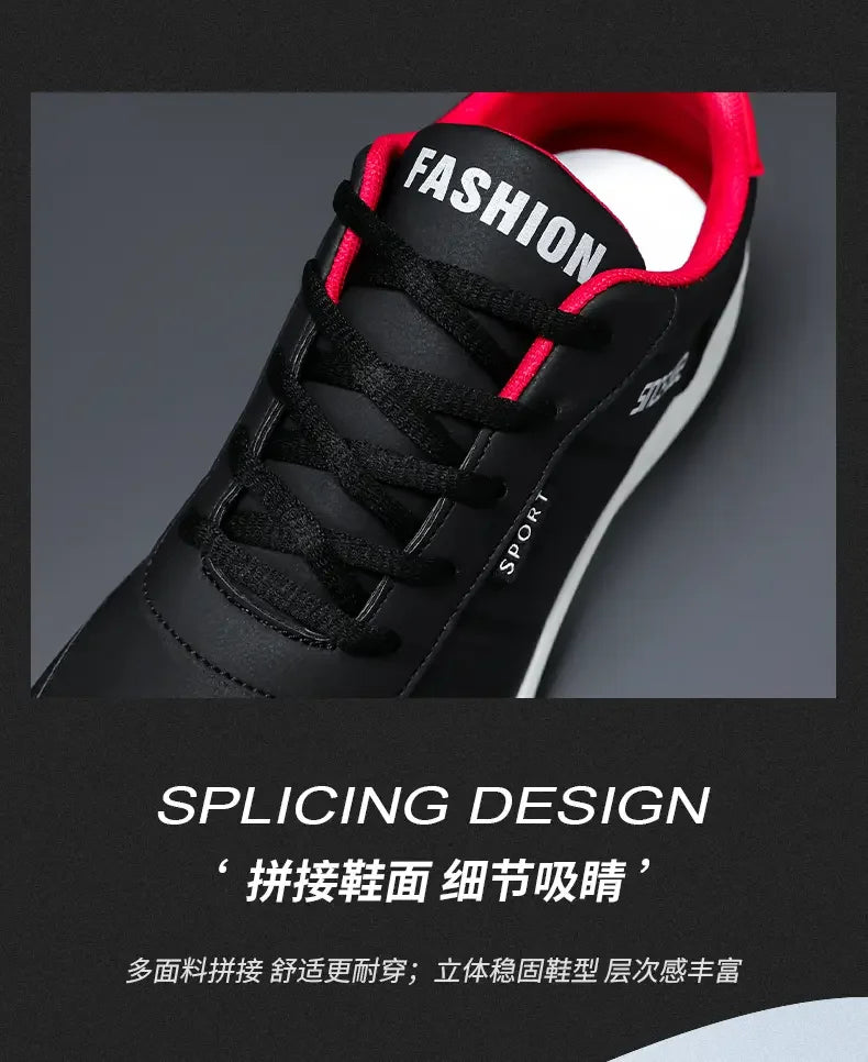 Sneakers Shoes Man Flat Bottomed Sports Shock-absorbing Comfortable Lace Up Summer Training Soft Soled Outdoor Running Shoes