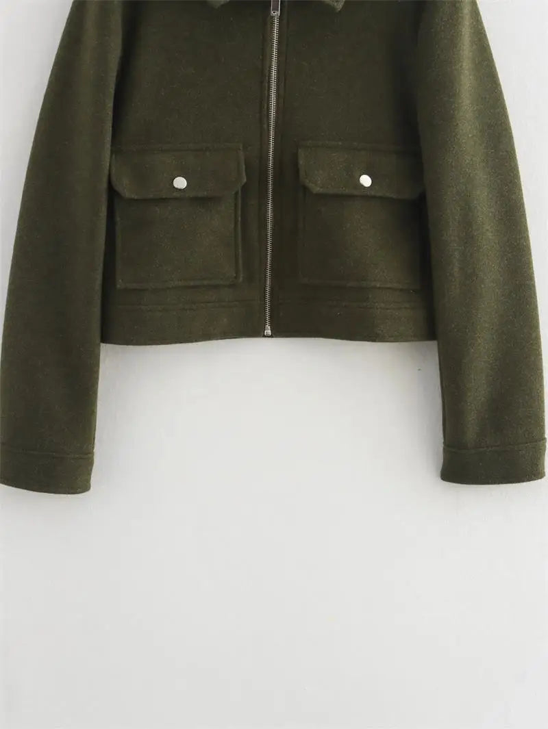 Jackets Women's Autumn 2025 New Coat Chic Warm Winter Women's Jackets Street Fashion Youth Elegant Long-Sleeved Outerwear