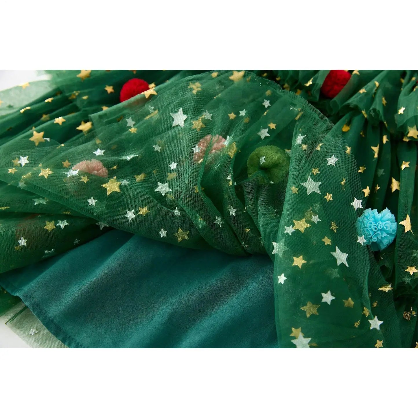 Christmas Dresses For Girls Fashion Girls Dress Glitter Clothes Tiered Outfit For Event Party Birthday Outdoor Activities Club