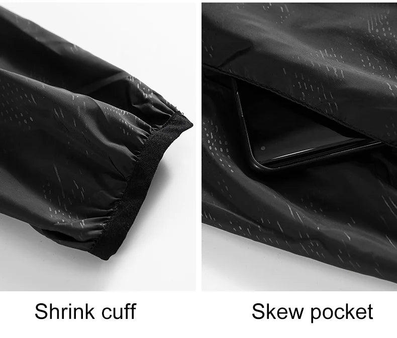 JNLN Men Women Hiking Jackets Waterproof Sun Protective Windbreaker Unisex Camping Climbing Outdoor Rain Coat Portable Clothes